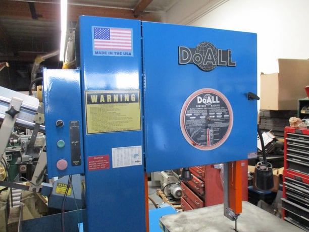 20" DoAll, vertical countour bandsaw, variable speed - Image 6