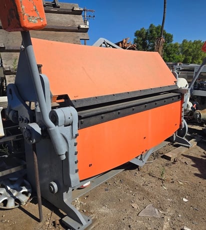 1/2" x 8' Chicago Dries & Krump #184, power leaf brake - Image 1