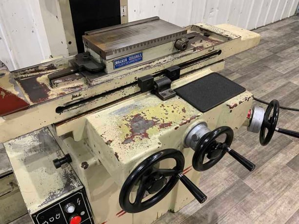 6" x 12" Kent #KGS-200, horizontal surface grinder, PMC, 8" X 1" X 1-1/4"grinding wheel, 1.5 HP, 1980 - Image 3