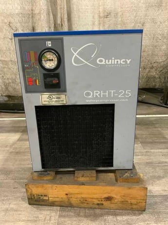 25 cfm, 180°F, 232 psi, Quincy #QRHT-25, refrigerated compressed air dryer, R134a, 2014 - Image 5