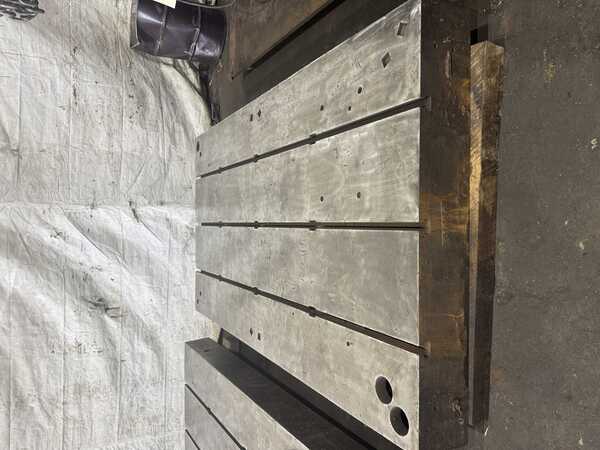9 8" x 55" x 8", T-slotted floor plate - Image 5