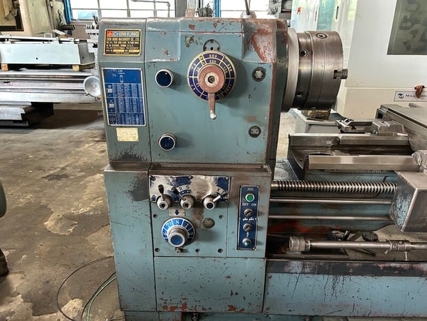 26"/35" x 160" Kingston #HD-26160, engine lathe, 4-1/16" hole, D1-11, inch/metric, Trak 2-Axis digital read - Image 2