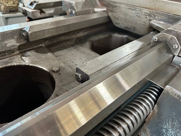 26"/35" x 160" Kingston #HD-26160, engine lathe, 4-1/16" hole, D1-11, inch/metric, Trak 2-Axis digital read - Image 3