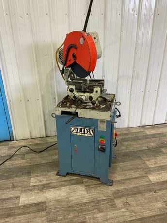 Baileigh #CS-350EU, cold saw, 14" blade diameter, 4.72"MAX VISE OPENING, coolant, 3 HP, 2007 - Image 10