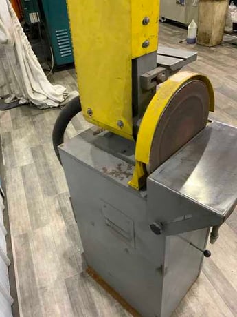 6" x 18" Belt/disc sander combo #300, 12" disc, 45° tilt, 1 HP - Image 5
