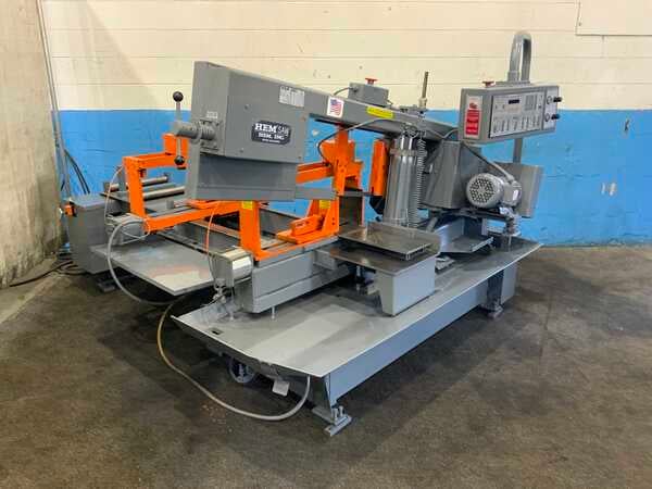 12.75" x 16" Hem #Sidewinder-Auto-4, horizontal band saw, 13' 6" x 1" x 0.35"blade, 2010 - Image 1