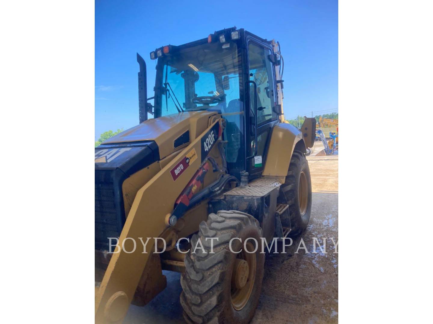 Cat 420F2ST, Backhoe Loader, 1209 hours, S/N: HWC04302, 2019 - Image 1