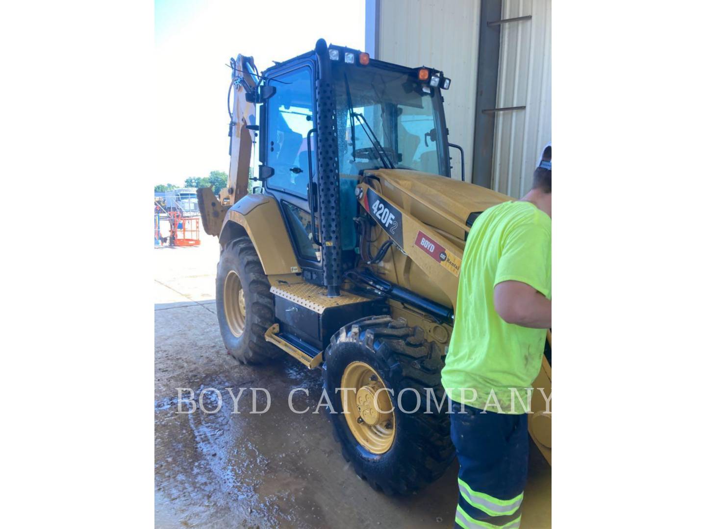 Cat 420F2ST, Backhoe Loader, 1209 hours, S/N: HWC04302, 2019 - Image 2