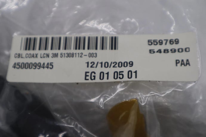 NEW Honeywell 51308112-003 REV D COAXIAL CABLE FOR CONNECTING LCN NODES #G504A - Image 3