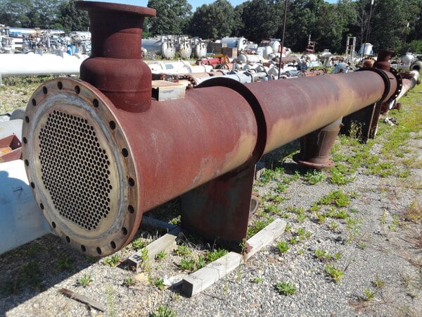 2100 sq.ft., 150 psi shell, 75 psi tube, Southern Heat Exchanger Corp., Shell/Tube Heat Exchanger, Titanium - Image 3