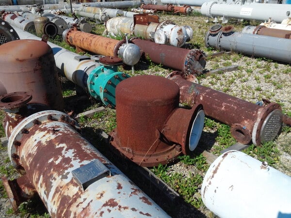 2100 sq.ft., 150 psi shell, 75 psi tube, Southern Heat Exchanger Corp., Shell/Tube Heat Exchanger, Titanium - Image 4