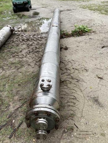 186 sq.ft., 150 psi shell, 150 psi tube, Ambassador Heat Transfer Co., Shell/Tube Heat Exchanger, 302°F, 2003 - Image 1