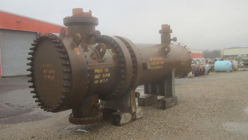 2589 sq.ft., 1080 psi shell, 866 psi tube, Ohmstede, Shell/Tube Heat Exchanger, Horizontal U-Tube, (480) 1" - Image 1