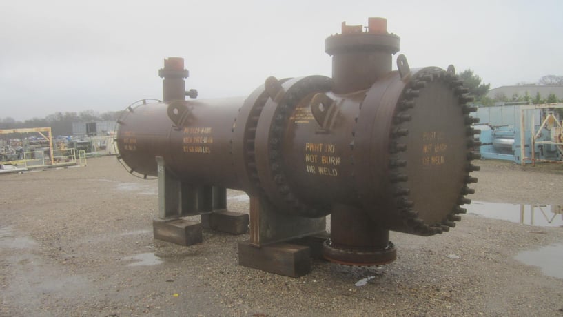 2589 sq.ft., 1080 psi shell, 866 psi tube, Ohmstede, Shell/Tube Heat Exchanger, Horizontal U-Tube, (480) 1" - Image 2