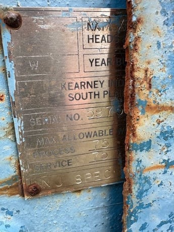 Kearney Industries, Graphite Block Heat Exchanger, 75 psi/FV Internal - Image 5