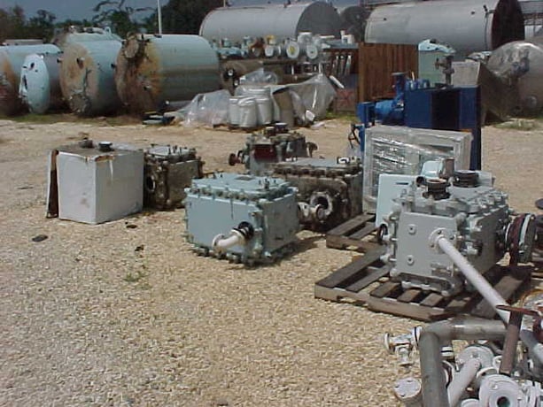 Kearney Industries, Karbate Block Heat Exchanger, 75 psi @ 360°F Process and Service - Image 1