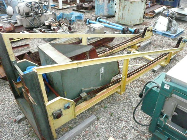 National, Drum Elevator, 55 gallon capacity, 12' Hoist, 26" width x 29" F-B x 53" H Compartment for Drums, 1 - Image 3