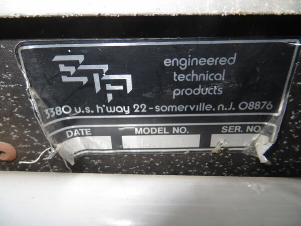 Engineered Technical Products #L533, Screen Printer - Image 2