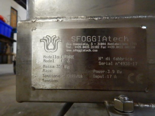 Sfoggia, Stainless Steel Cross Flow Filter, used on wine/cider filtration - Image 5