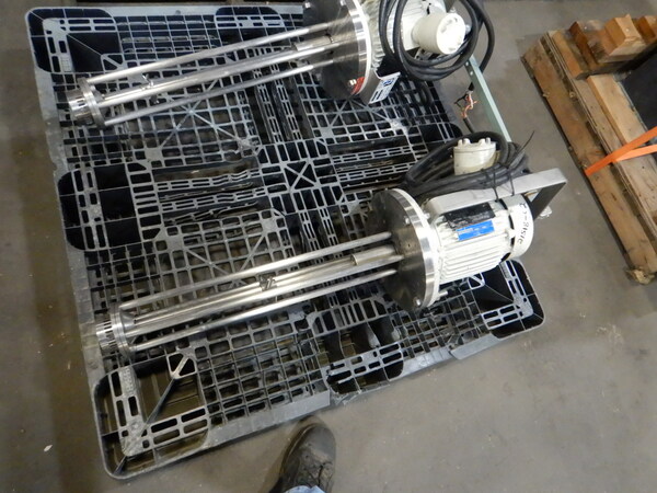 Ross #HSM-101, Batch High Shear Mixer, Stainless Steel, 1 HP, 3600 RPM, 2.5" diameter Rotor, 24.5" L Shaft - Image 3