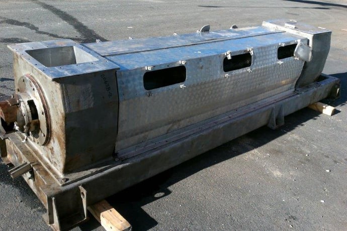 Thune #SP32L, Dewatering Screw Press, Standard Capacity Screw, Stainless Steel Base - Image 6