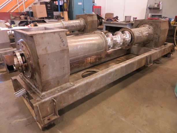Thune #SP32L, Dewatering Screw Press, Standard Capacity Screw, Stainless Steel Base - Image 9
