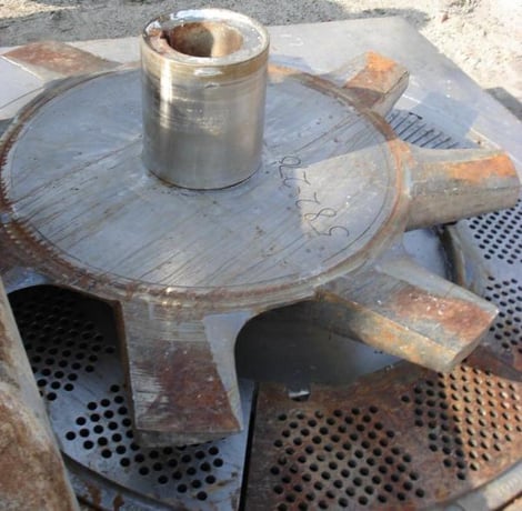 Sydra, Dual Rotor Pulper, 4' 4" diameter, (20 52" Vokes Type Rotor, 154" x 66" Stainless Steel Plate Frame - Image 3