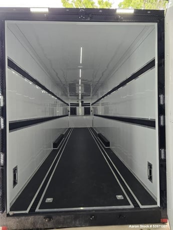 Rock Solid Cargo, Gooseneck Trailer, 8.5' x 52', 30,000 lb Rating, Triple Axle, Blackout Package, 2025 - Image 3