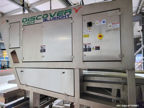 Raytec Vision Discovery Series #D-450-B Belt Optical Sorter, double reject, Bluelight Tech - Image 5