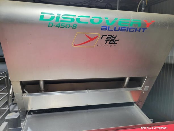 Raytec Vision Discovery Series #D-450-B Belt Optical Sorter, double reject, Bluelight Tech - Image 6