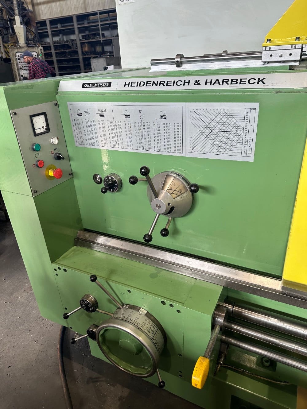 33" x 236" VDF Gildemeister #M820x6000 Lathe | Heavy Duty Engine Lathe | Rebuilt | digital read out | 6000mm - Image 8