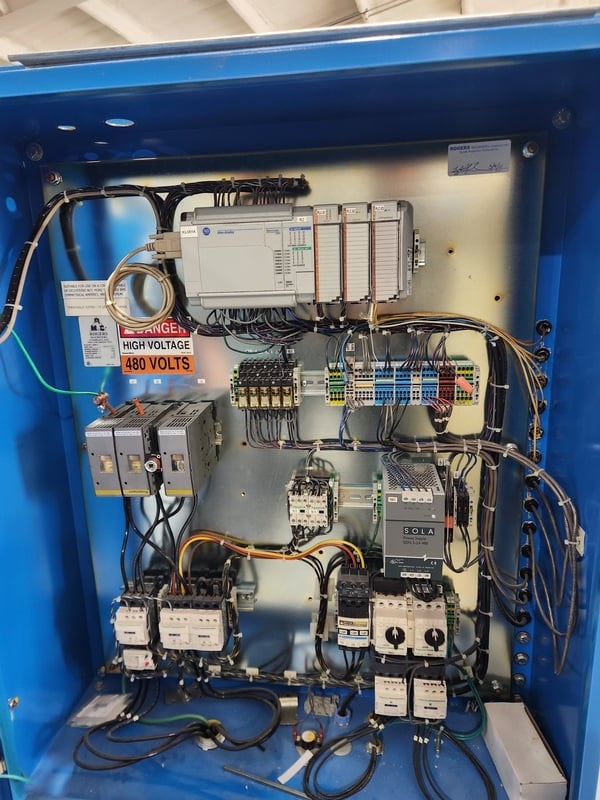 Kobelco #KNW00-A/H, screw compressor, 30 HP - Image 2