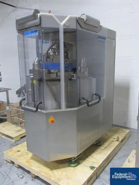 10 Ton, Korsch #XL-400, double Layer Tablet Press, 35/29 station, B/D tooling, 338400 TPH, 2001 - Image 4
