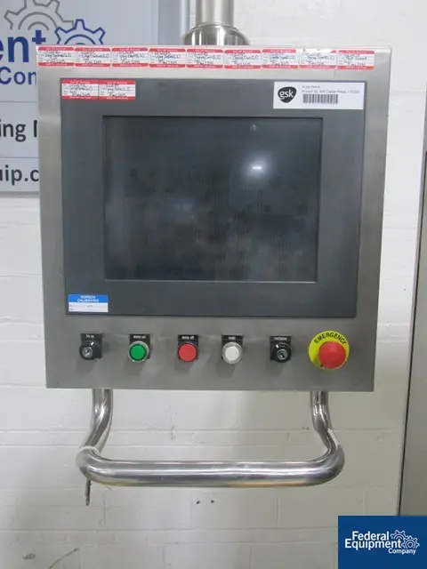 10 Ton, Korsch #XL-400, double Layer Tablet Press, 35/29 station, B/D tooling, 338400 TPH, 2001 - Image 7