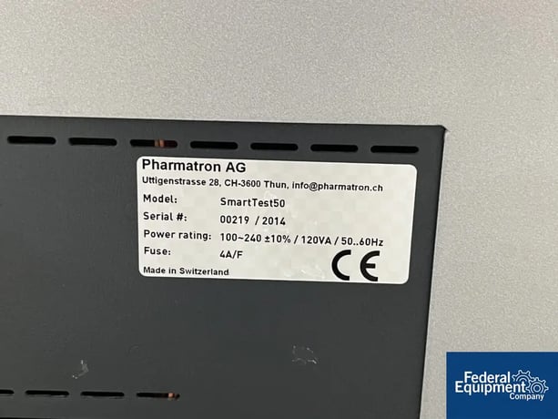 Dr. Schleuniger #SmartTest50, Semi-auto Tablet Hardness Tester, 2014 - Image 2