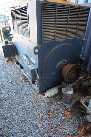 954 KW, 726 RPM, Westinghouse induction generator 4160 Volts - Image 1
