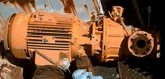 49 GPM @ 2140' TDH, Sunstrand #LMV322, Stainless Steel Centrifugal Pump, 3" x 2" x 4.13", 50 HP, 3545 RPM - Image 1