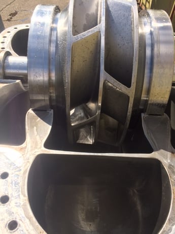 24000 GPM @ 127' TDH, Ahlstrom #ZPP52-600, Split Case Stainless Steel Fan Pump, 1000 HP, 800 RPM, 2001 - Image 3