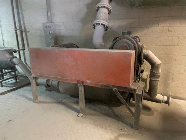 Sutorbilt #GDHAEAA, Vacuum Pump, w/Silencers, 16" Hg Vacuum, 15 psi, 125 HP, 1760 RPM, 460 V - Image 2