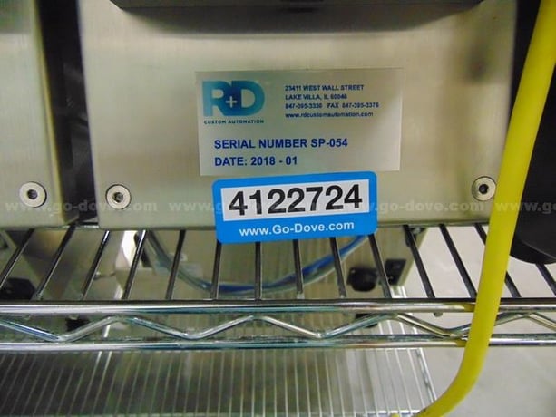 R &D Custom Automation, Peristaltic Pumps, Lot of 3, 2018 - Image 2