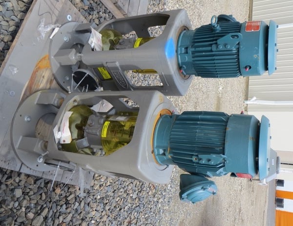 Flowserve #MK3, Vertical In-Line Pump, 2" x 1.5", 275 psi @ 100°F, 5 HP, 2007 - Image 3