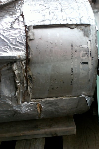 10 gallon Tolan, Stainless Steel Jacketed Pressure Tank, 12" diameter x 24" Straight Side, 20/FV Internal - Image 2