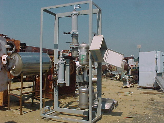 8 gallon Dusenbery, Stainless Steel Reactor/Autoclave System, 10" diameter x 24" Straight Side, 125 psi @ - Image 1