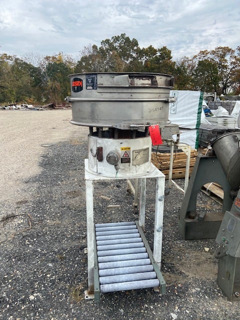 30" Kason #K30-1-SS, Stainless Steel Separator Screen, 1-Deck, 0.5 HP, 230/460 V, 2012 - Image 1