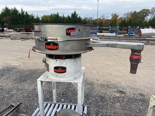 30" Kason #K30-1-SS, Stainless Steel Separator Screen, 1-Deck, 0.5 HP, 230/460 V, 2012 - Image 2