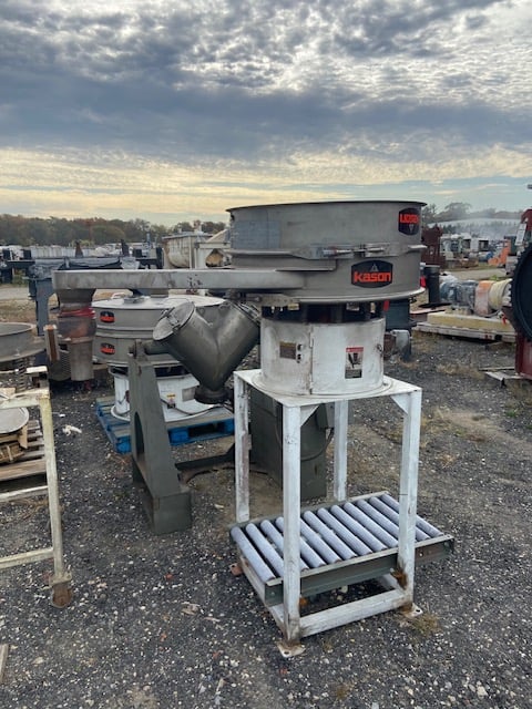 30" Kason #K30-1-SS, Stainless Steel Separator Screen, 1-Deck, 0.5 HP, 230/460 V, 2012 - Image 3