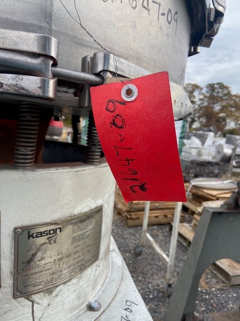 30" Kason #K30-1-SS, Stainless Steel Separator Screen, 1-Deck, 0.5 HP, 230/460 V, 2012 - Image 6