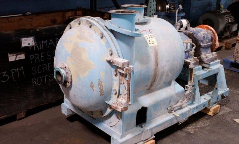 Beloit #MR18, Horizontal Pressure Screen, Stainless Steel, 0.013" Slots - Image 1