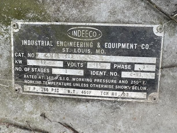 80 KW Industrial Engineering & Equipment, Syltherm Temperature Control Unit, w/150 psi @ -100/450°F Heat - Image 7