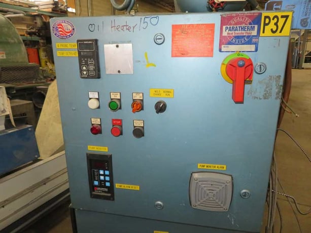 12 KW Heat Exchanger Transfer & Exchange Inc., Hot Oil Temperature Control Unit, 75 psig, 450°F, 480 V, 2003 - Image 2